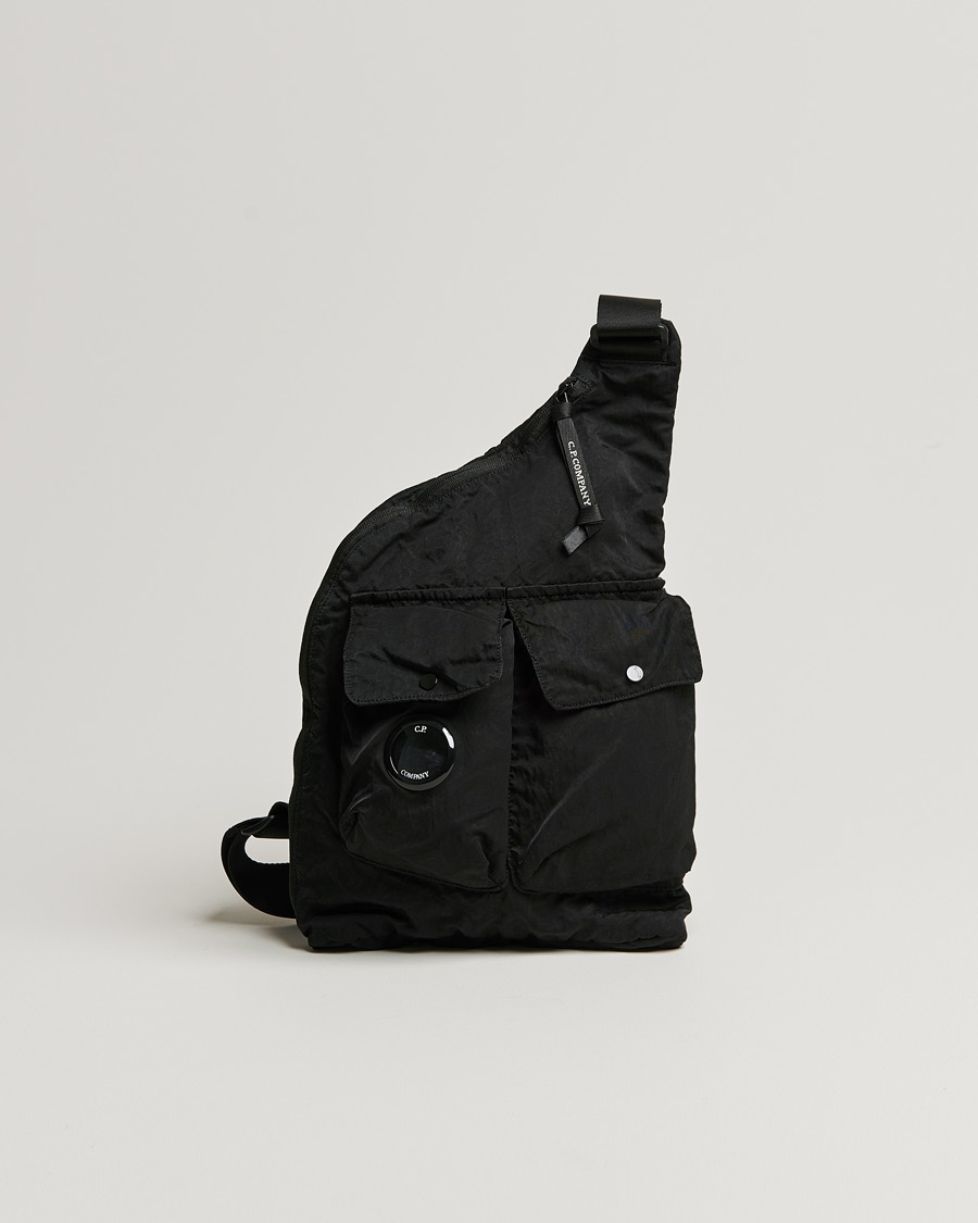 Mies | C.P. Company Nylon B Shoulder Bag Black | C.P. Company | Nylon B Shoulder Bag Black