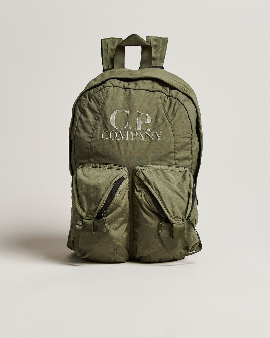 Mies | C.P. Company Taylon P Nylon Backpack Olive | C.P. Company | Taylon P Nylon Backpack Olive