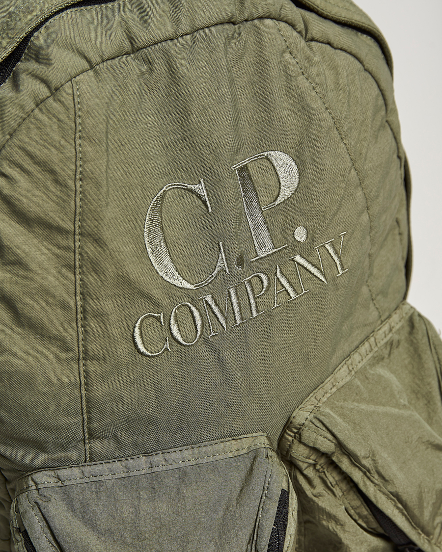 Mies | C.P. Company Taylon P Nylon Backpack Olive | C.P. Company | Taylon P Nylon Backpack Olive