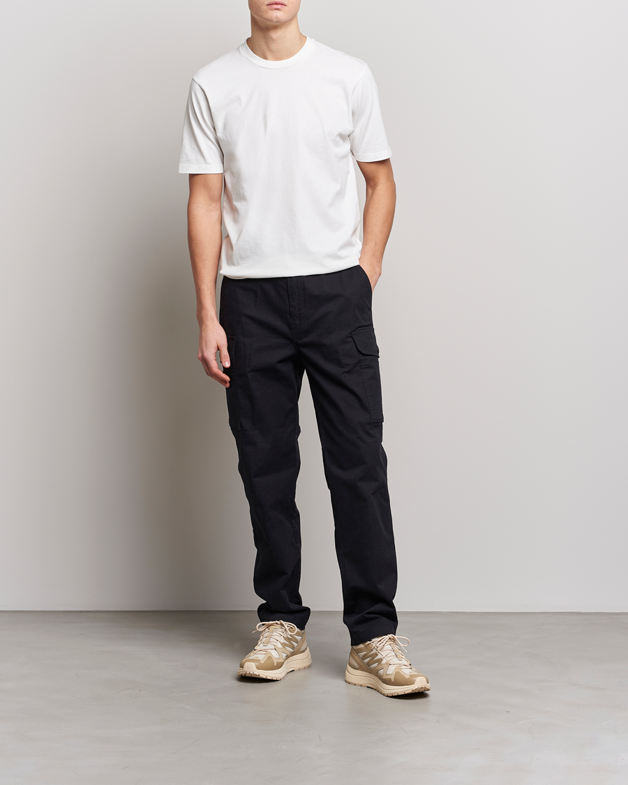 Mies | T-paidat | C.P. Company | Garment Dyed Jersey Printed T-Shirt White