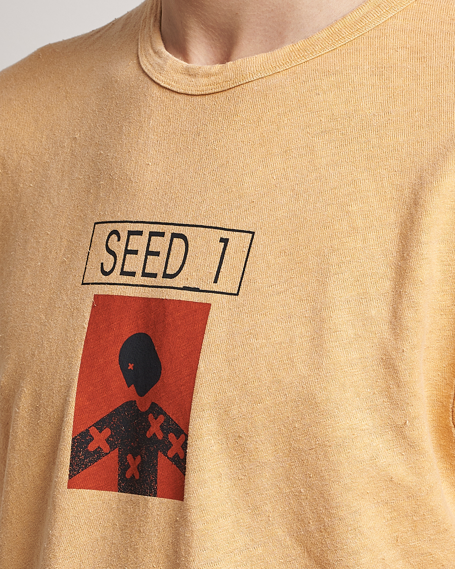 Mies | T-paidat | C.P. Company | Seed Recycled Hemp T-Shirt Orange