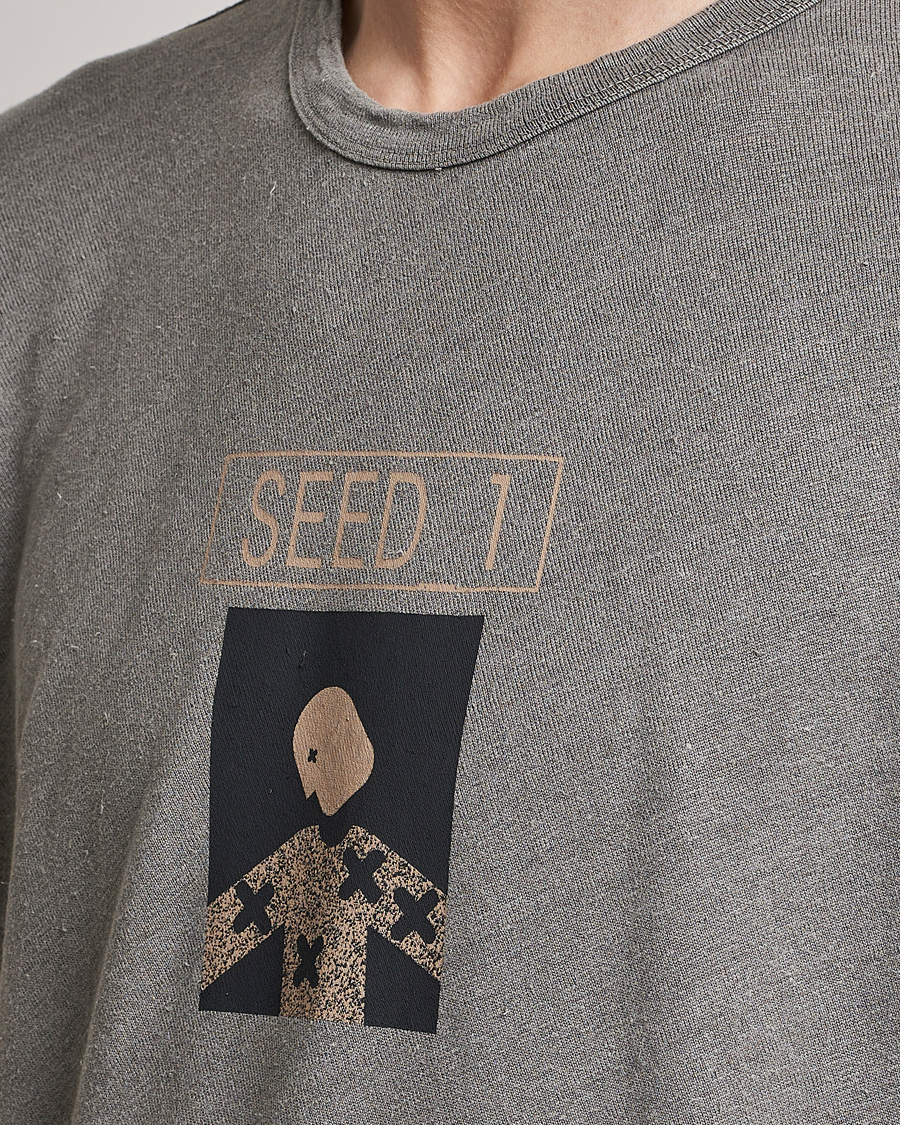 Mies | T-paidat | C.P. Company | Seed Recycled Hemp T-Shirt Grey