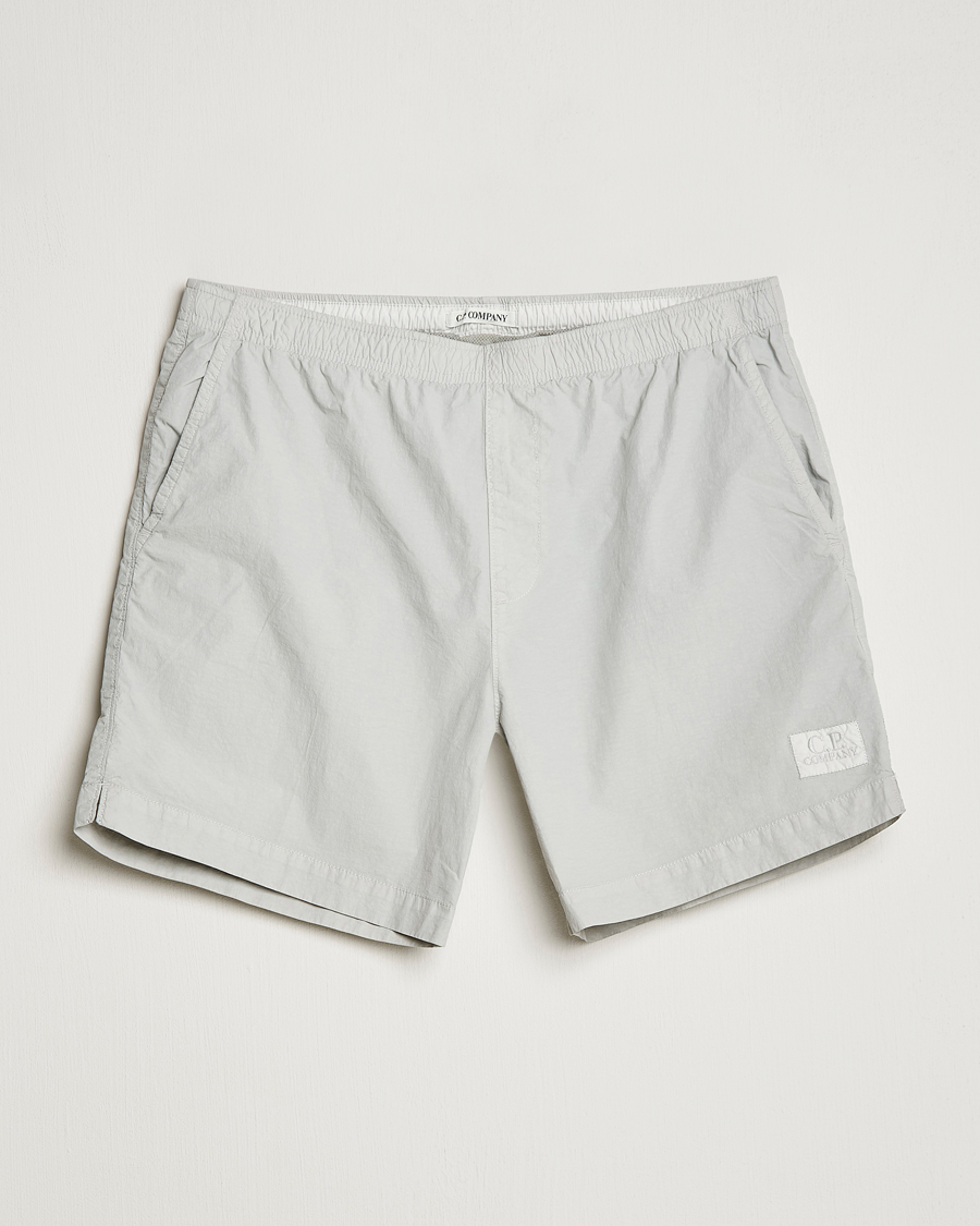 Mies | Uimahousut | C.P. Company | Flatt Nylon Garment Dyed Swimshorts Grey