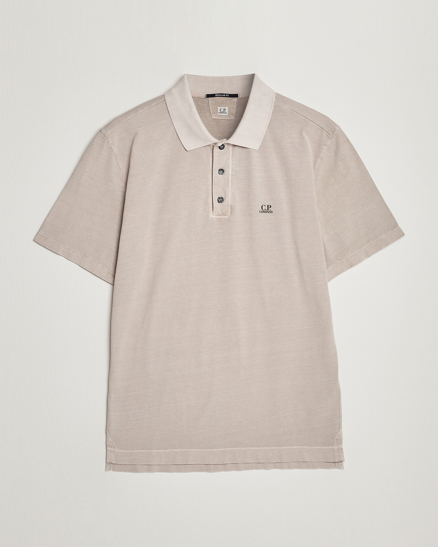 Mies | Pikeet | C.P. Company | Old Dyed Cotton Jersey Polo Grey