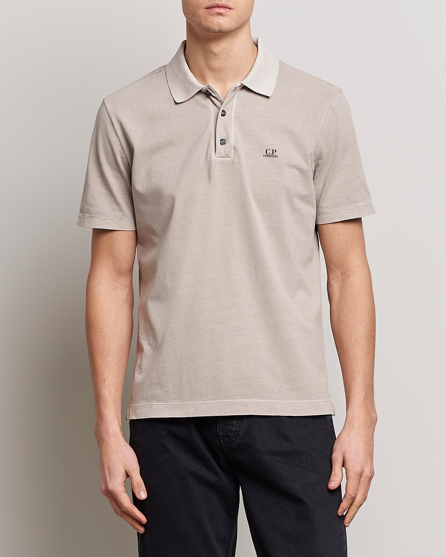 Mies | Osastot | C.P. Company | Old Dyed Cotton Jersey Polo Grey