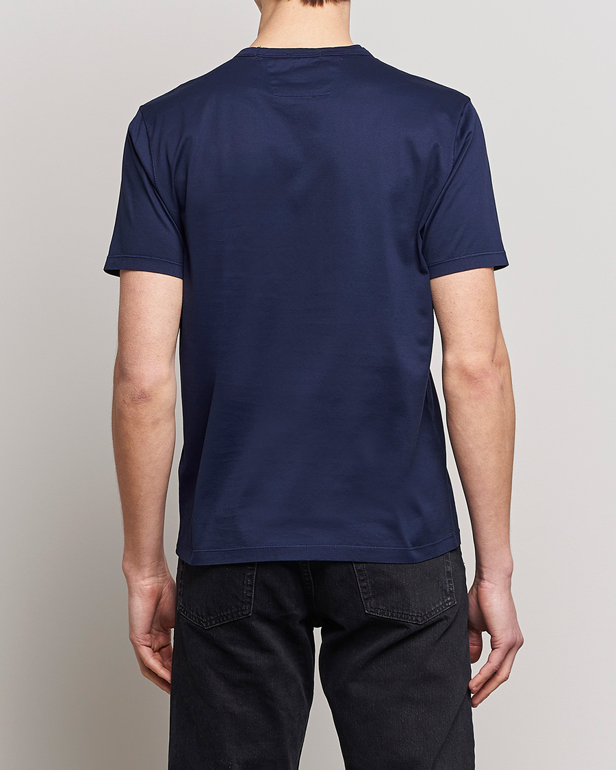 Mies | T-paidat | C.P. Company | Mercerized Cotton Pocket T-Shirt Navy