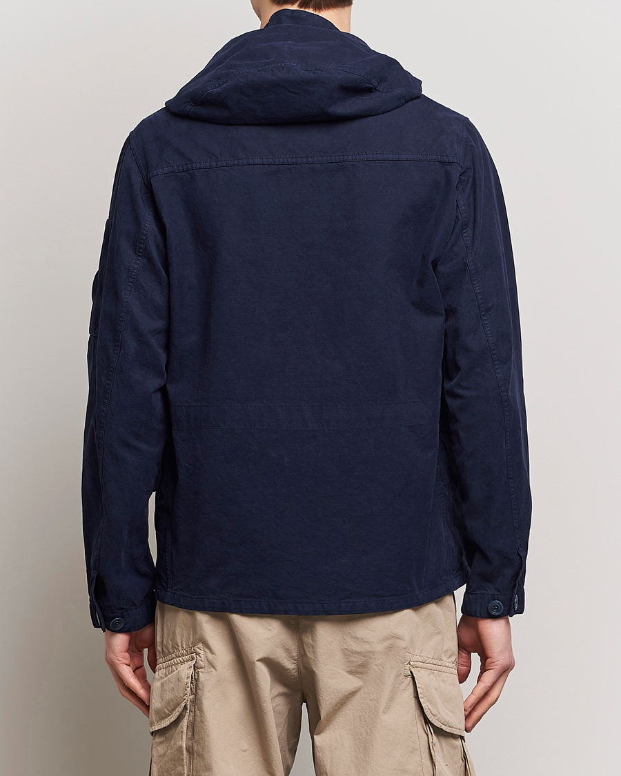 Mies | Takit | C.P. Company | MAIS-B Canvas Weave Garment Dyed Jacket Navy