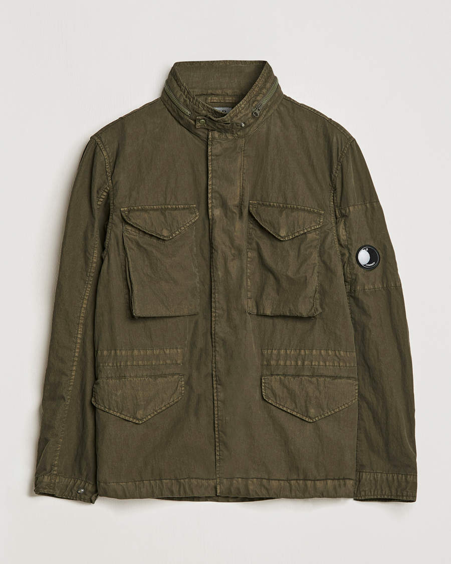Mies | Takit | C.P. Company | 50 Fili GUM Cotton Field Jacket Olive