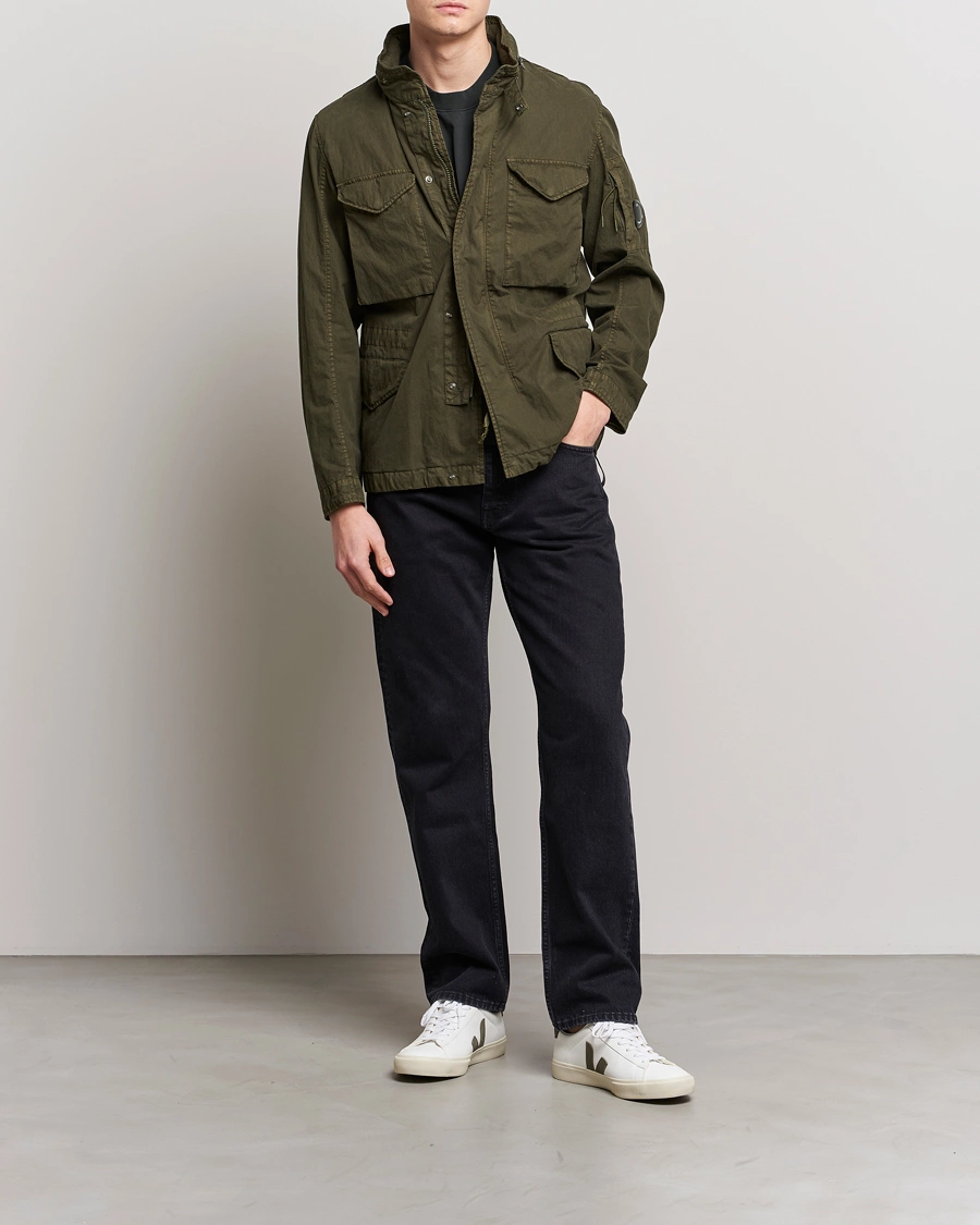 Mies | Takit | C.P. Company | 50 Fili GUM Cotton Field Jacket Olive