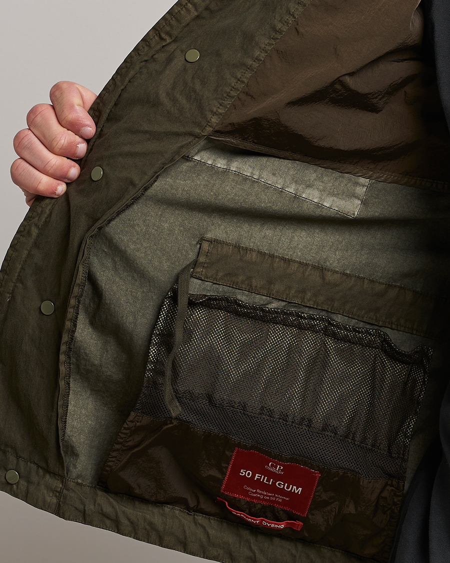 Mies | Takit | C.P. Company | 50 Fili GUM Cotton Field Jacket Olive