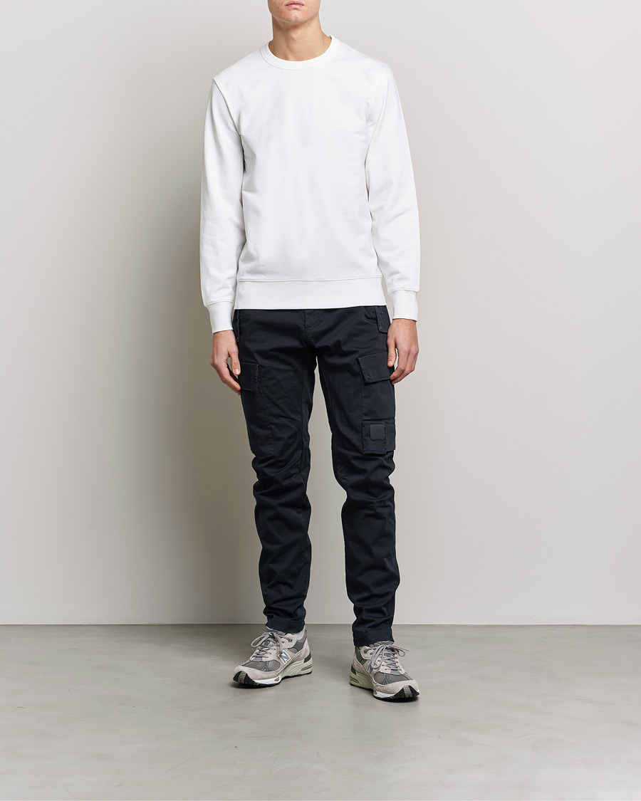 Mies | Housut | C.P. Company | Metropolis Satin Stretch Cargo Pants Navy