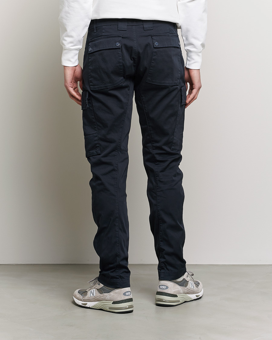 Mies | Housut | C.P. Company | Metropolis Satin Stretch Cargo Pants Navy