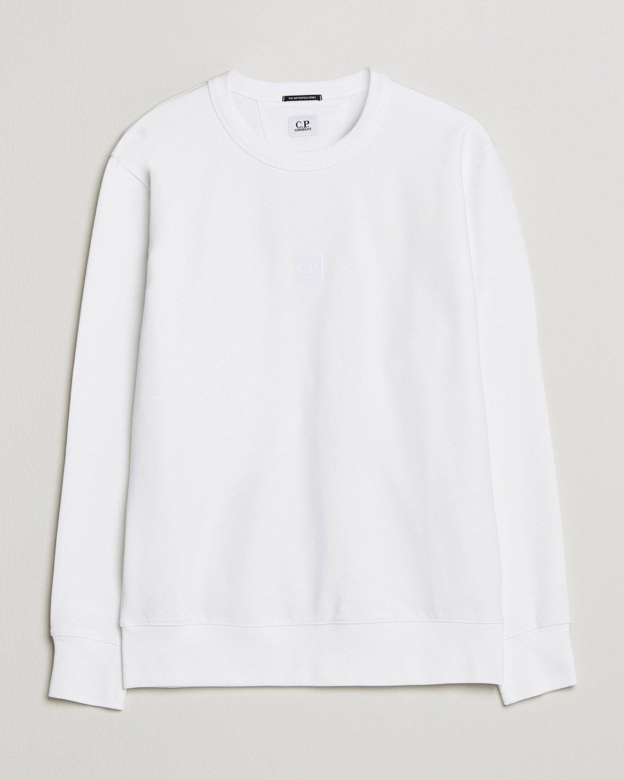 Mies | Puserot | C.P. Company | Metropolis Stretch Fleece Sweatshirt White