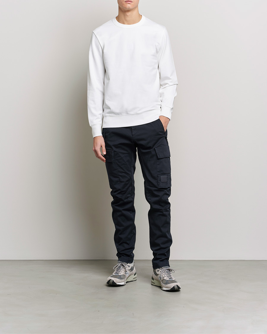 Mies | Puserot | C.P. Company | Metropolis Stretch Fleece Sweatshirt White