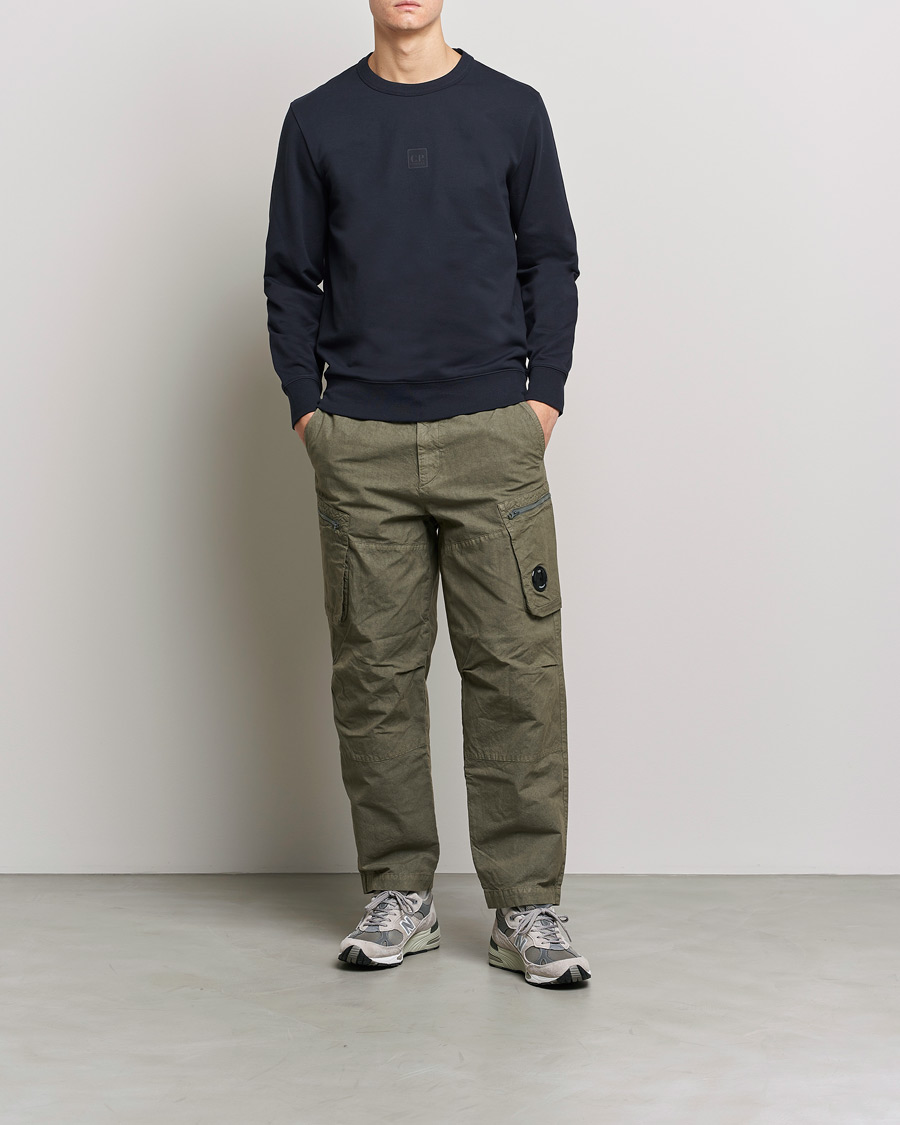 Mies | Puserot | C.P. Company | Metropolis Stretch Fleece Sweatshirt Navy