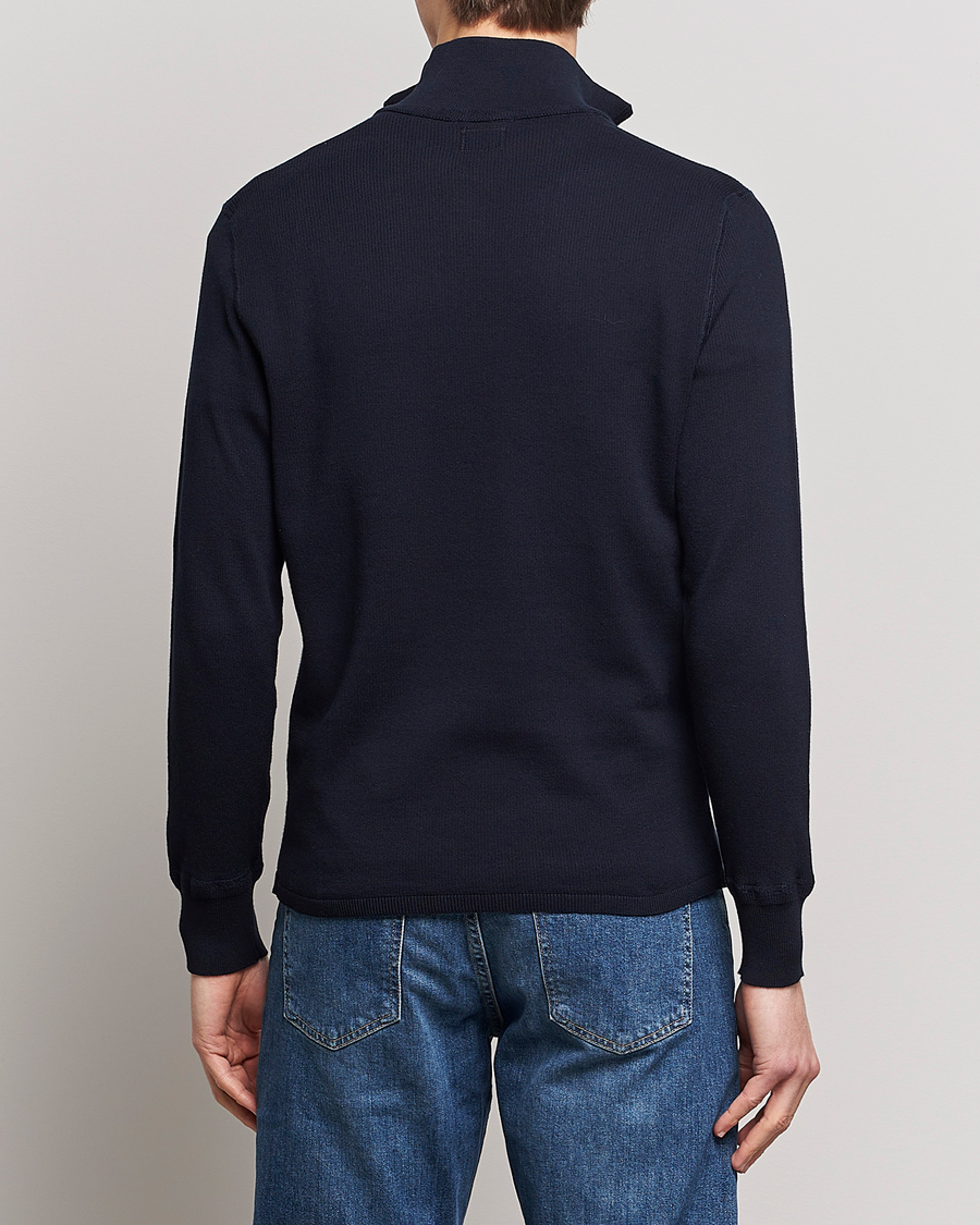 Mies | Puserot | C.P. Company | Metropolis Cotton Crepe Half Zip Navy