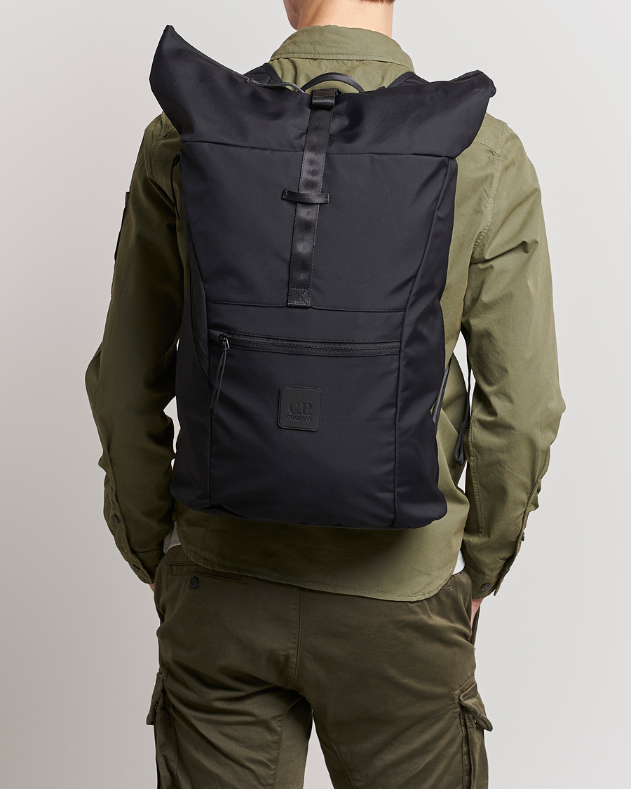 Mies | C.P. Company Metropolis Dynafil 3 Layers Backpack Black | C.P. Company | Metropolis Dynafil 3 Layers Backpack Black