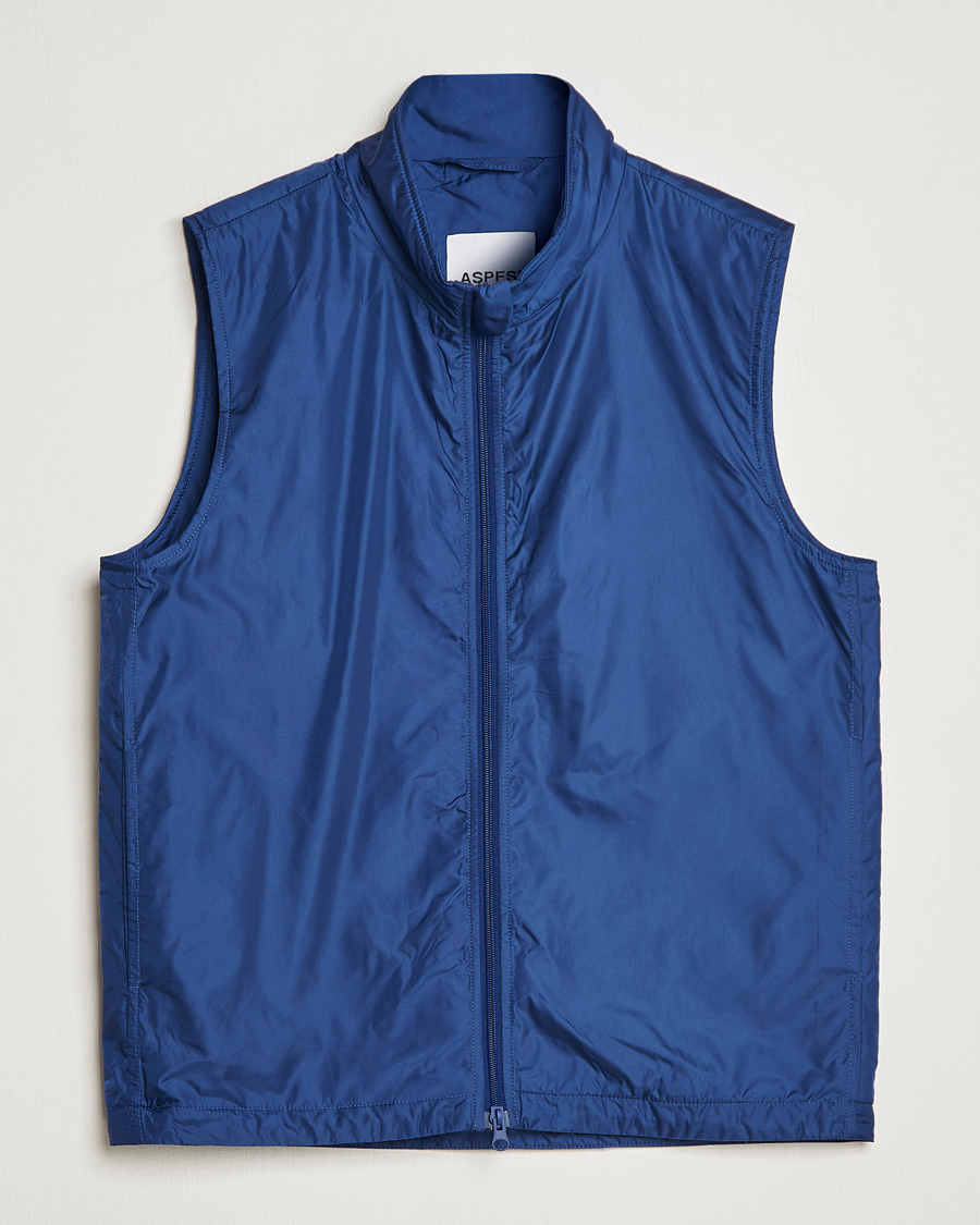 Mies | Ulkoliivit | Aspesi | Vernes Nylon Gilet Bluette