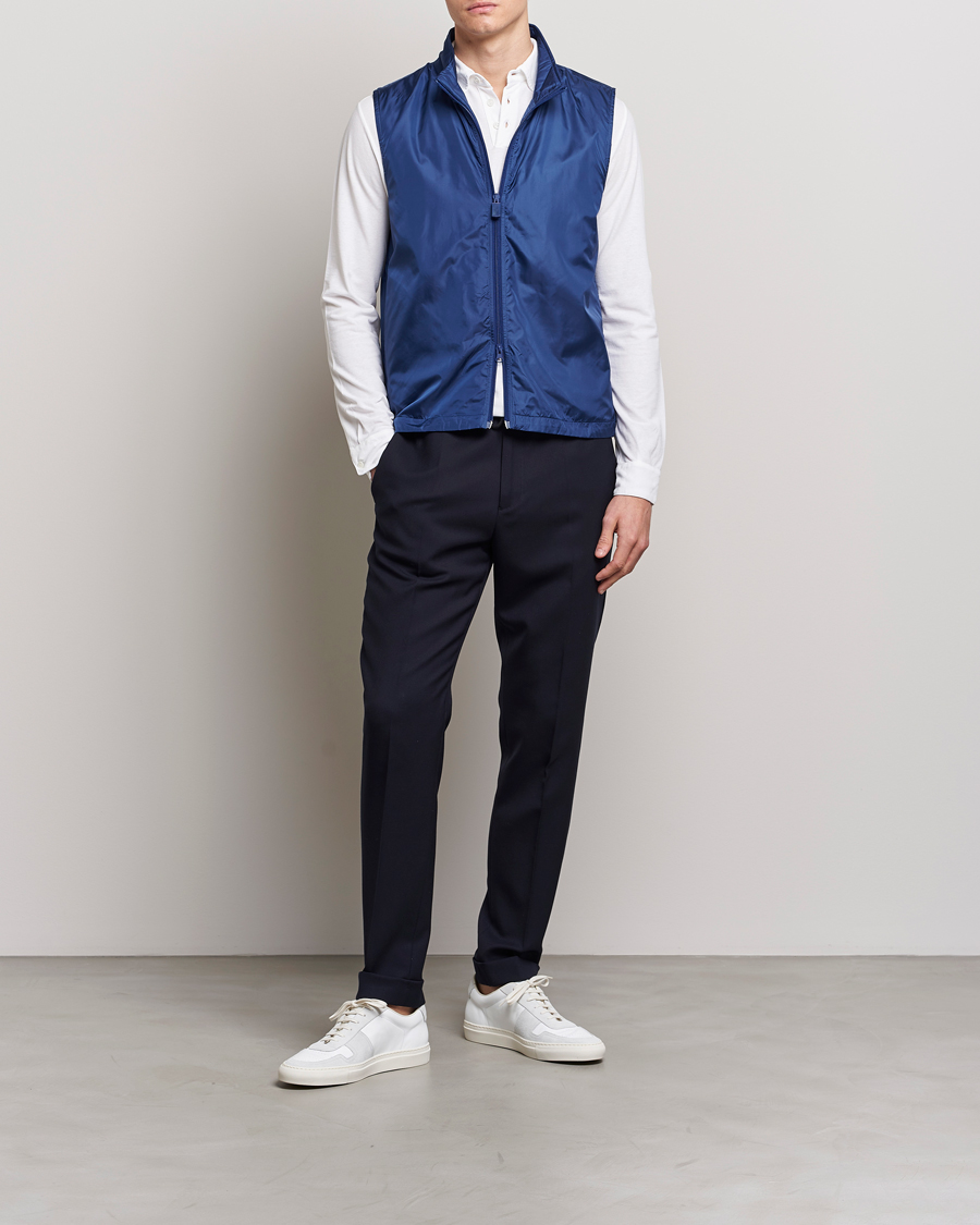 Mies | Ulkoliivit | Aspesi | Vernes Nylon Gilet Bluette