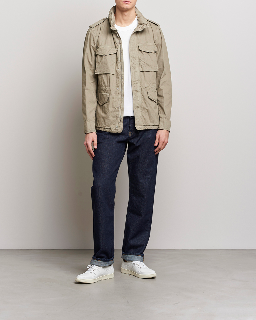 Mies | Takit | Aspesi | Cotton Field Jacket Khaki