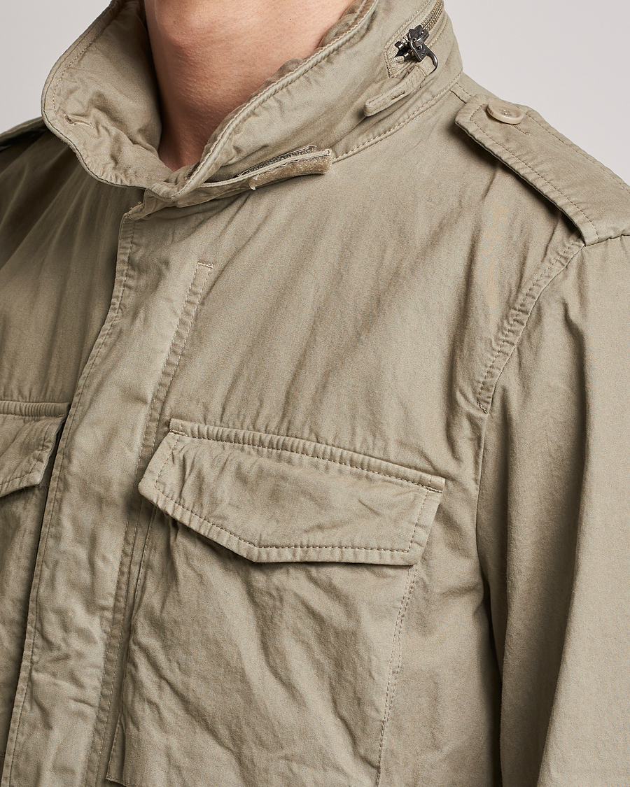 Mies | Takit | Aspesi | Cotton Field Jacket Khaki