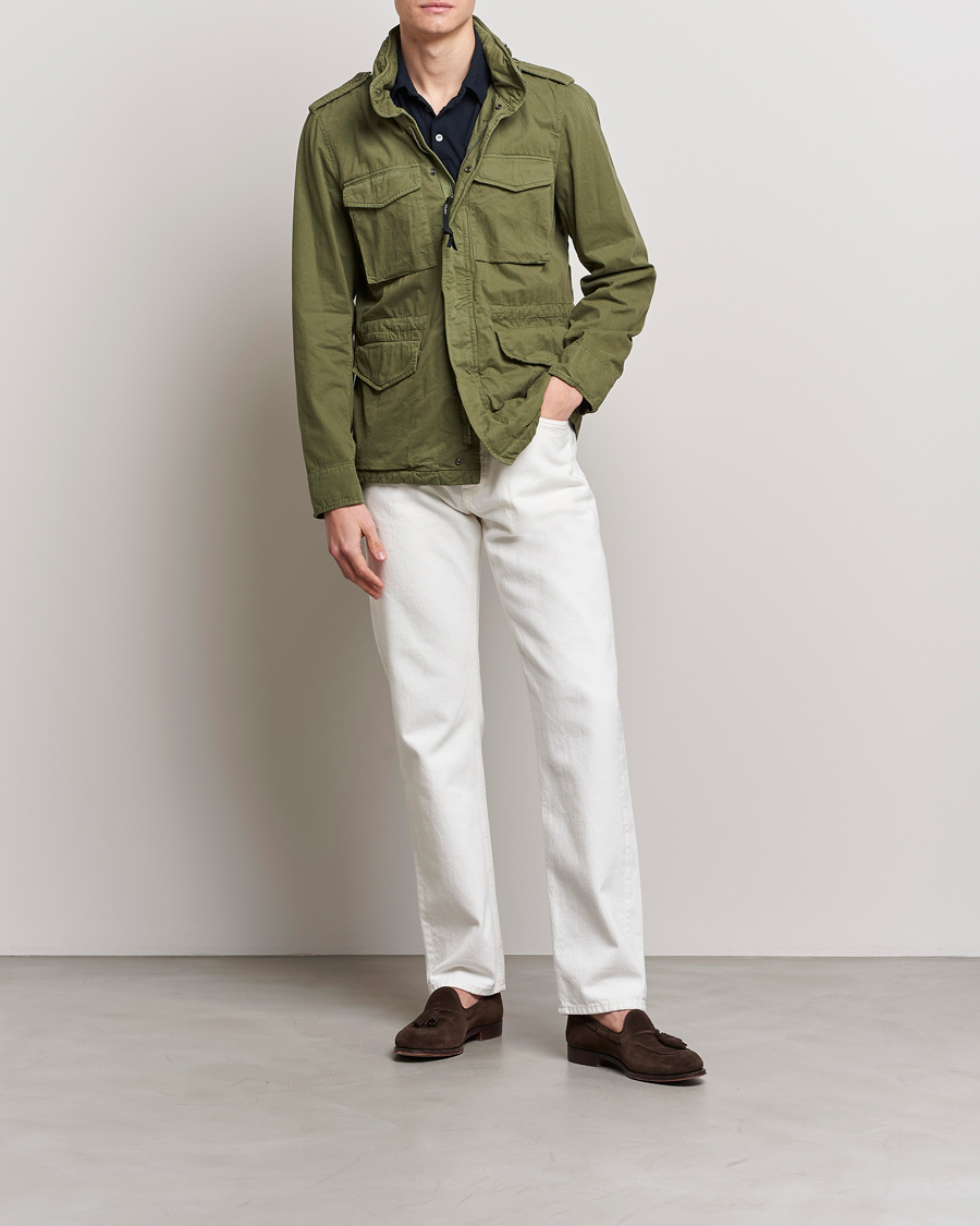 Mies | Takit | Aspesi | Cotton Field Jacket Army Green
