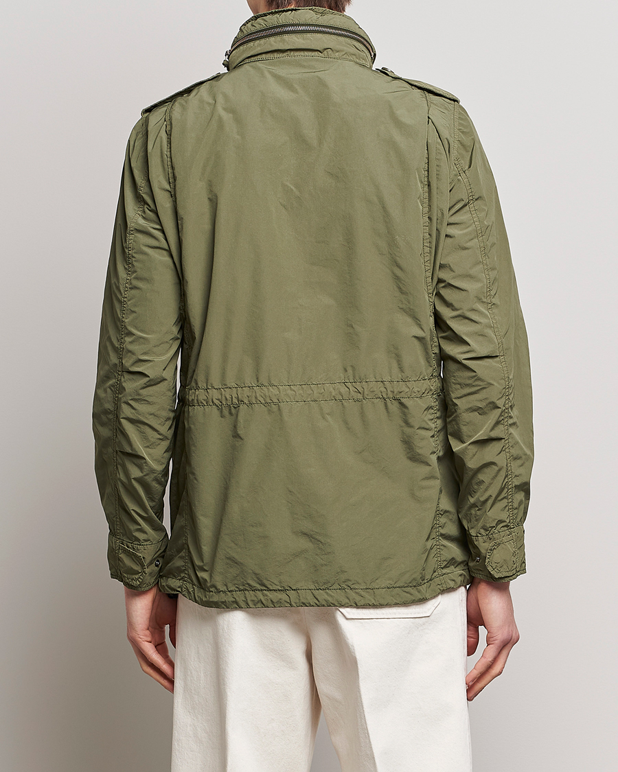 Mies | Takit | Aspesi | Giubotto Garment Dyed Field Jacket Army Green
