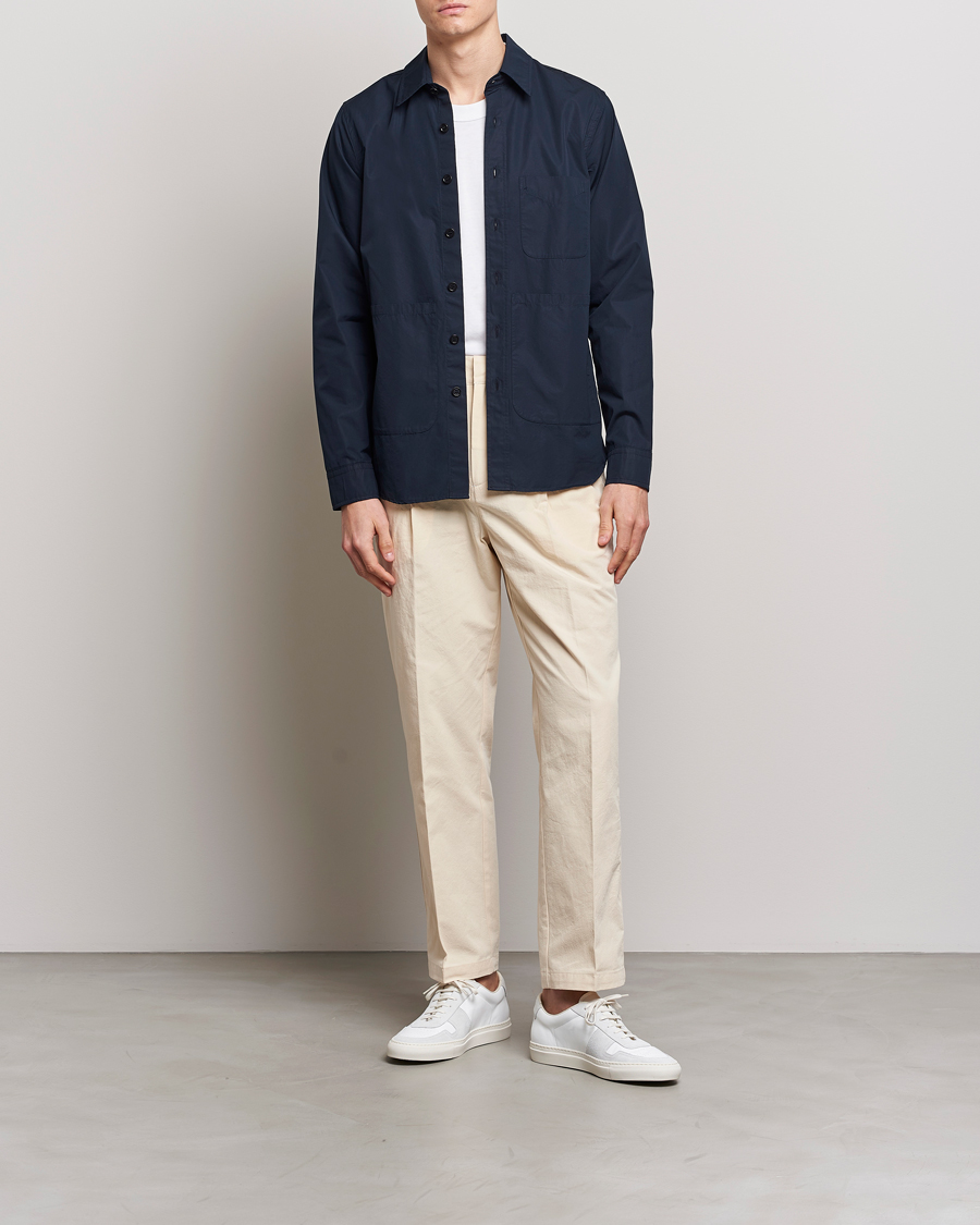 Mies | Takit | Aspesi | Utility Shirt Jacket Navy