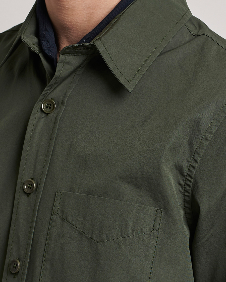 Mies | Takit | Aspesi | Utility Shirt Jacket Dark Green