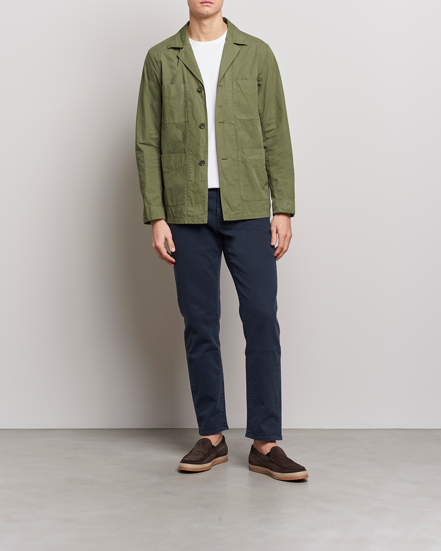 Mies | Takit | Aspesi | Fadango Shirt Jacket Army Green