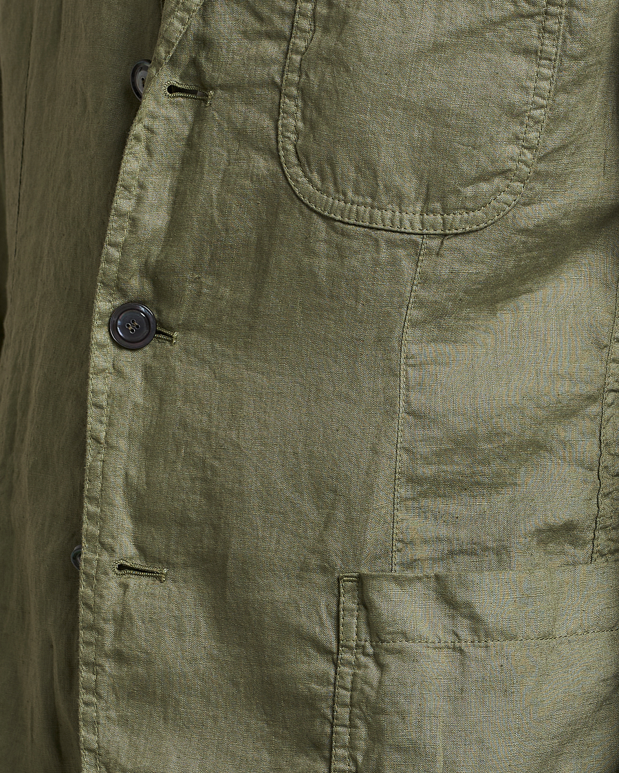 Mies | Pikkutakit | Aspesi | Samuraki Linen Blazer Army Green