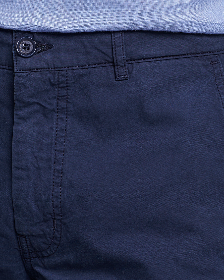 Mies | Shortsit | Aspesi | Washed Cotton Cargo Shorts Dark Blue