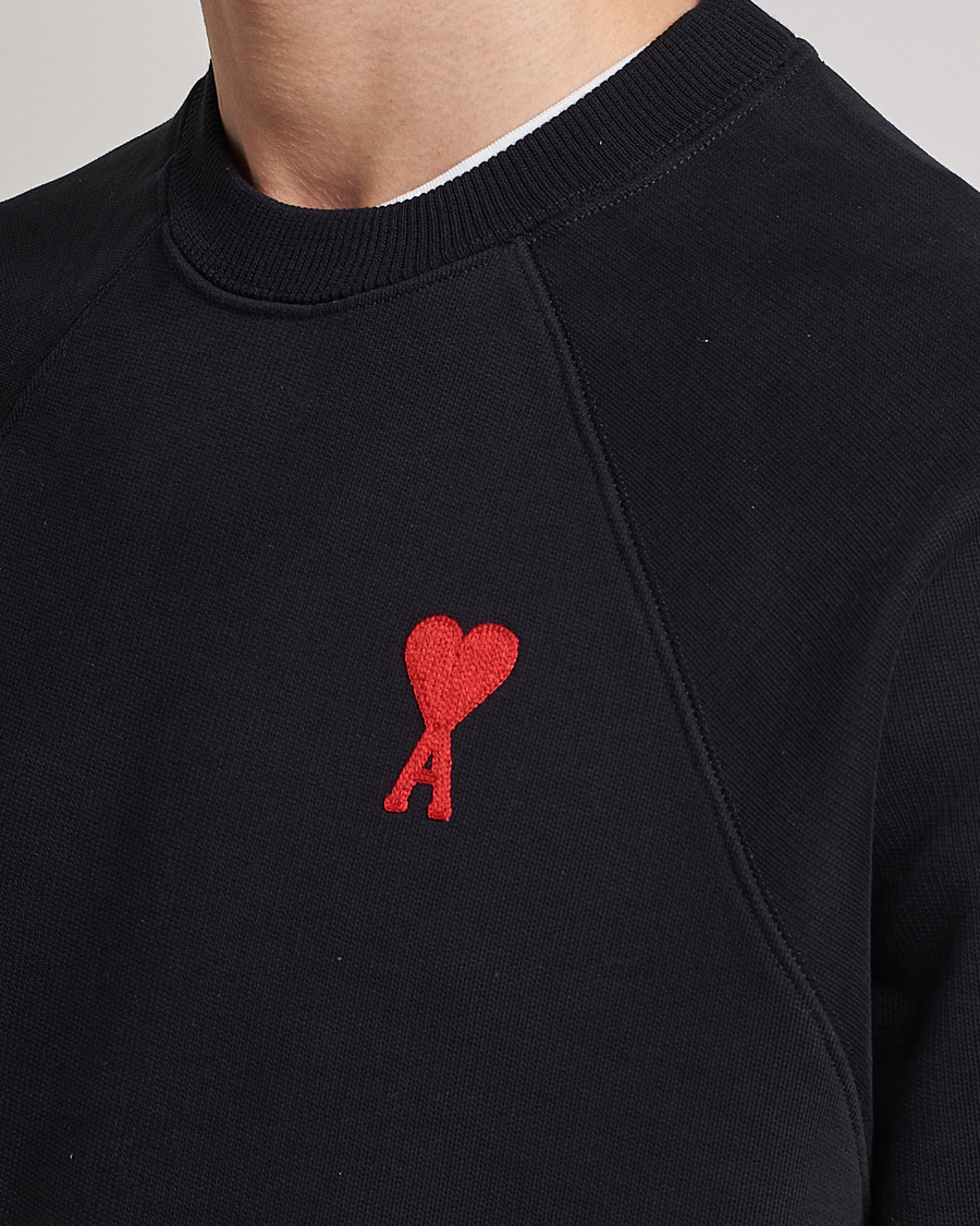 Mies | Puserot | AMI | Big Heart Sweatshirt Black