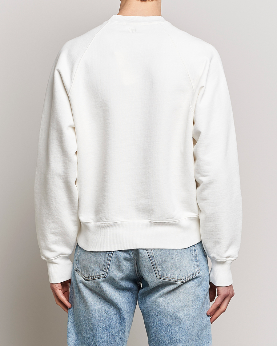 Mies | Puserot | AMI | Big Heart Sweatshirt Natural White