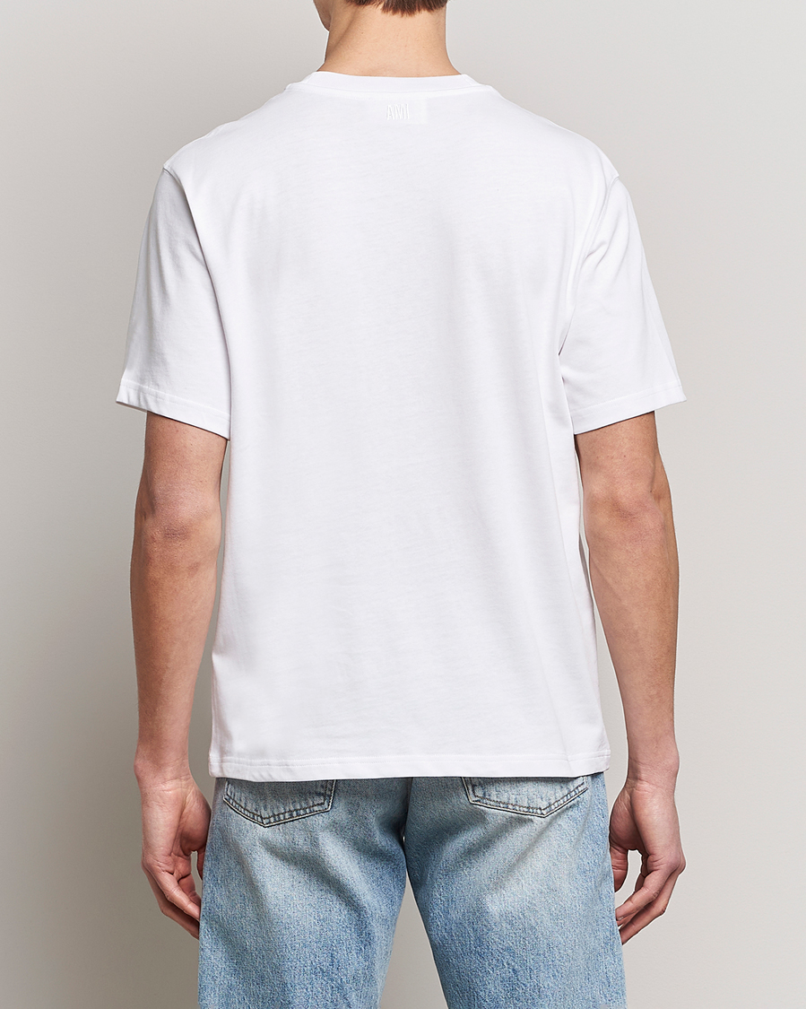 Mies | T-paidat | AMI | Paris College T-Shirt White