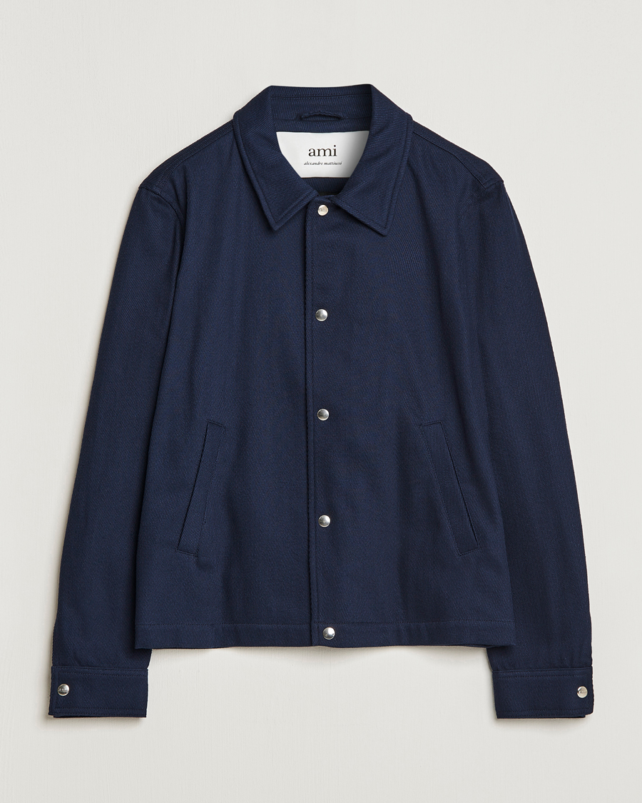 Mies | Takit | AMI | Buttoned Jacket Navy