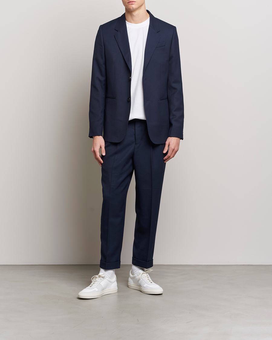 Mies | Pikkutakit | AMI | Wool Blazer Navy