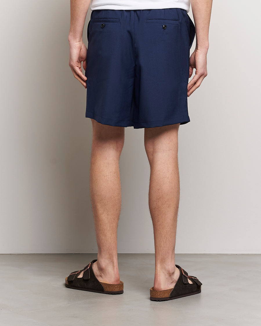 Mies | Shortsit | AMI | Elasticated Waist Shorts Navy