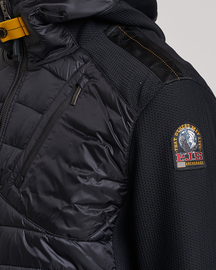 Mies | Takit | Parajumpers | Nolan Mesh Hooded Hybrid Black