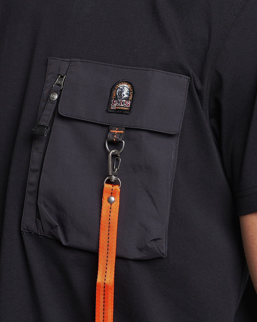 Mies | T-paidat | Parajumpers | Mojave Pocket Crew Neck Tee Black
