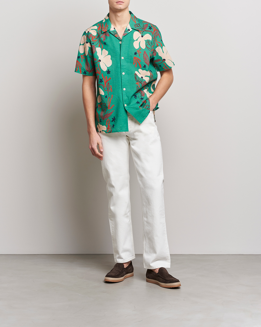 Mies | Kauluspaidat | PS Paul Smith | Cotton Casual Fit Shirt Green