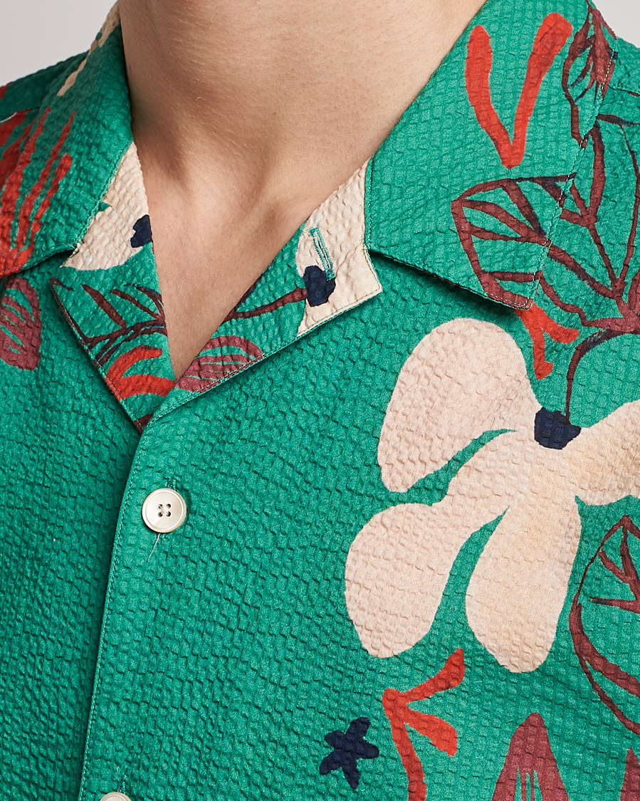 Mies | Kauluspaidat | PS Paul Smith | Cotton Casual Fit Shirt Green