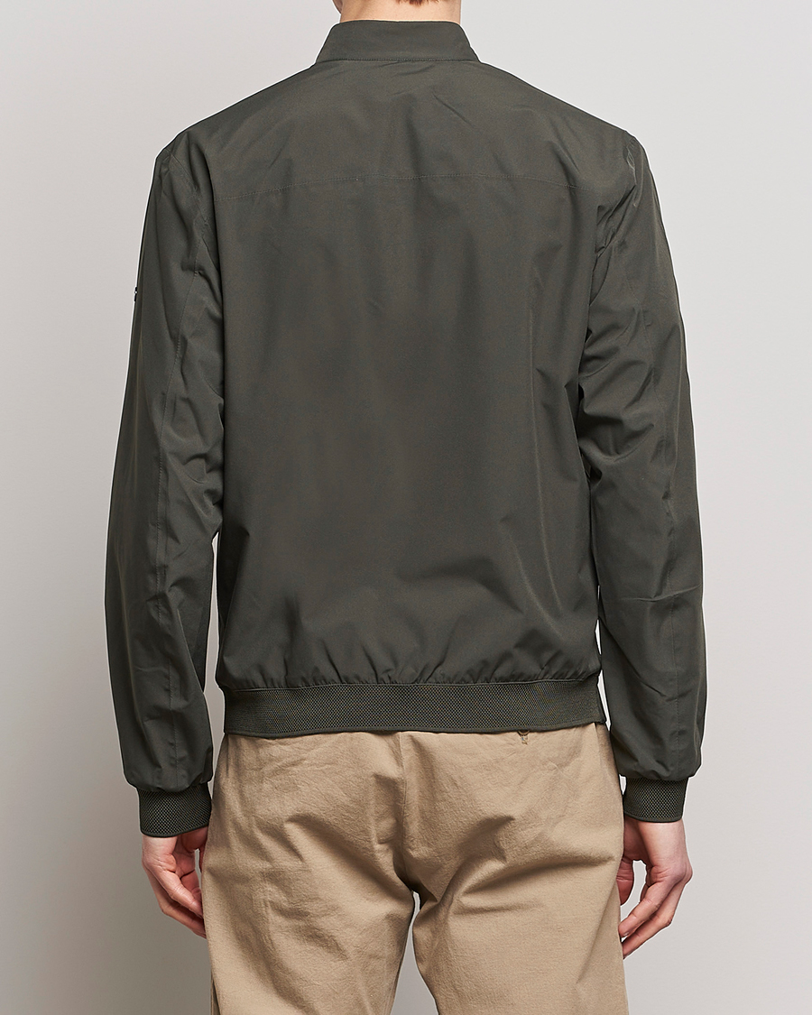 Mies | Takit | Scandinavian Edition | Plain Waterproof Jacket Dark Olive