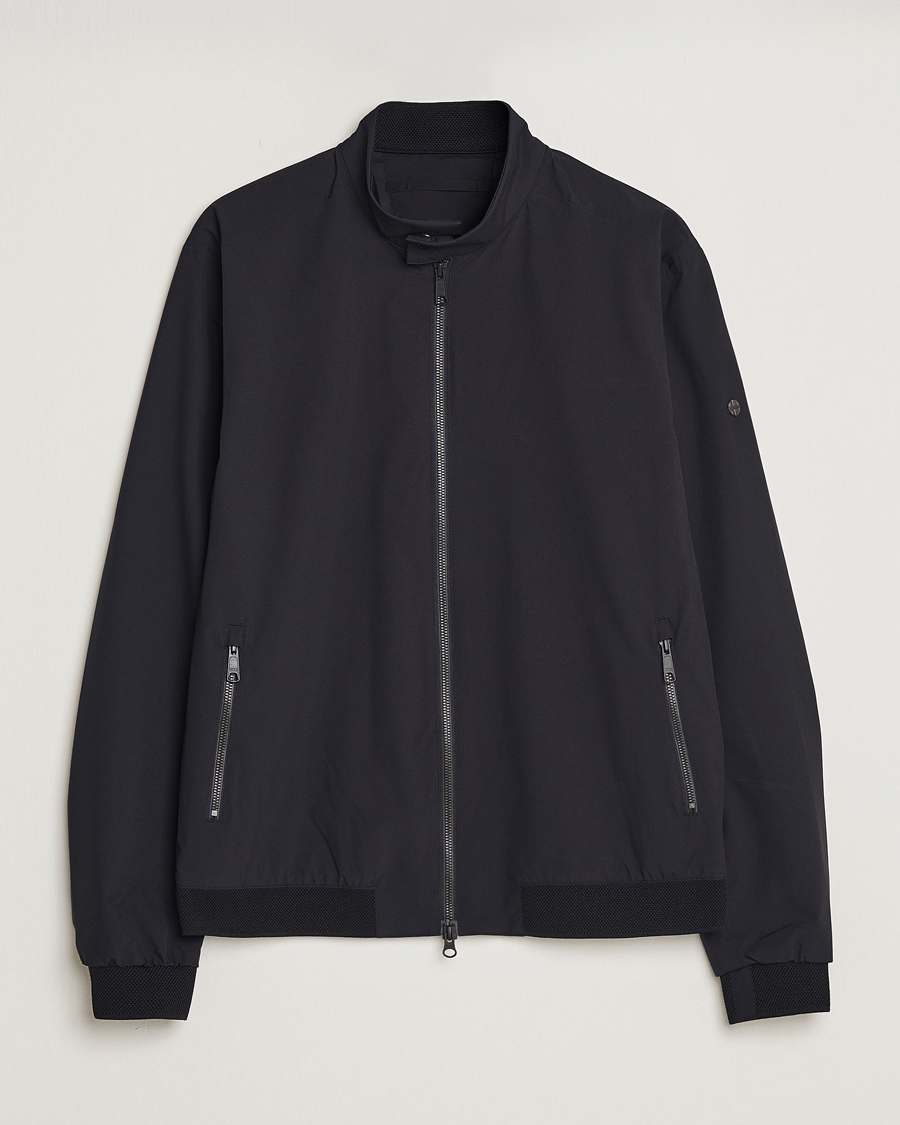 Mies |  | Scandinavian Edition | Plain Waterproof Jacket Onyx