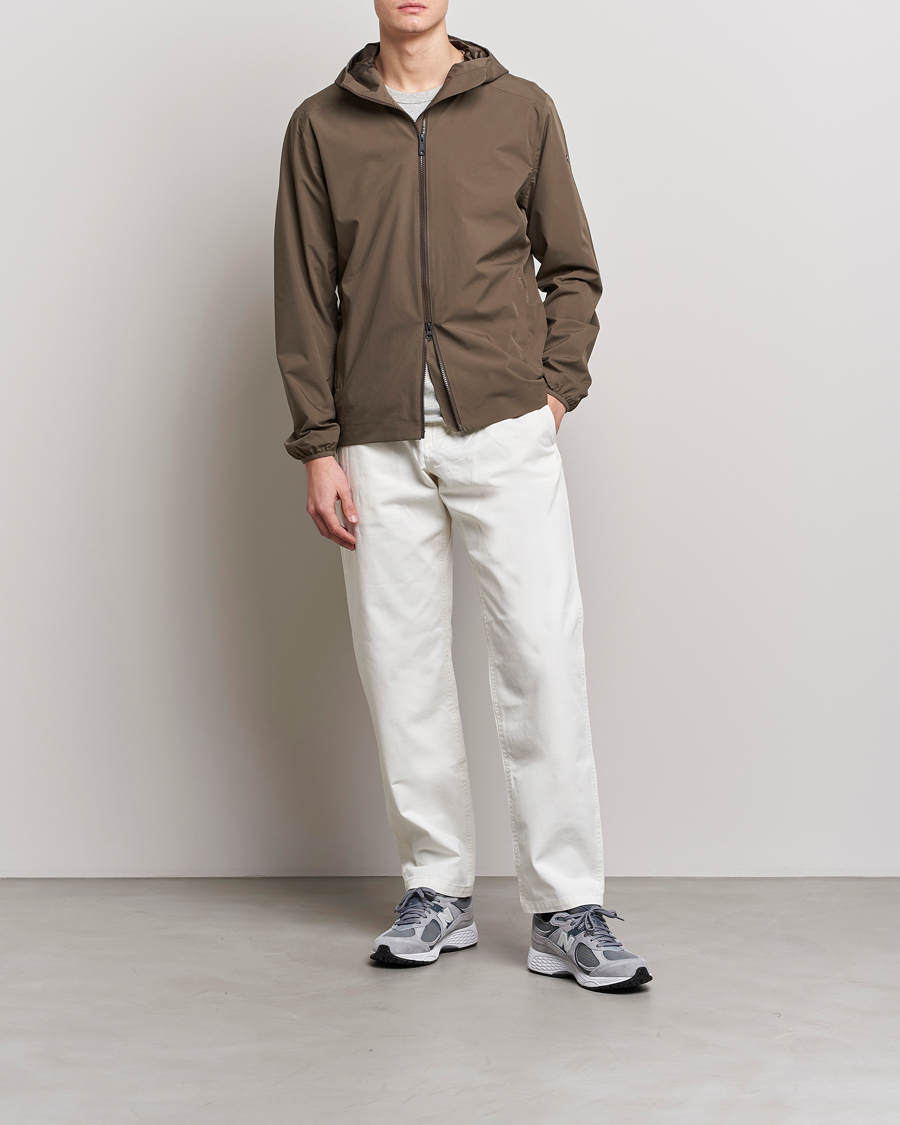 Mies | Takit | Scandinavian Edition | Hood Waterproof Jacket Major Brown