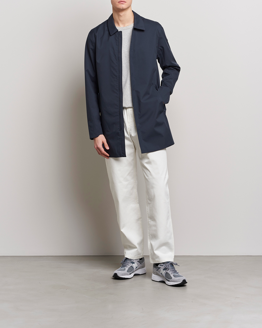 Mies | Takit | Scandinavian Edition | Key Waterproof Coat Midnight Blue