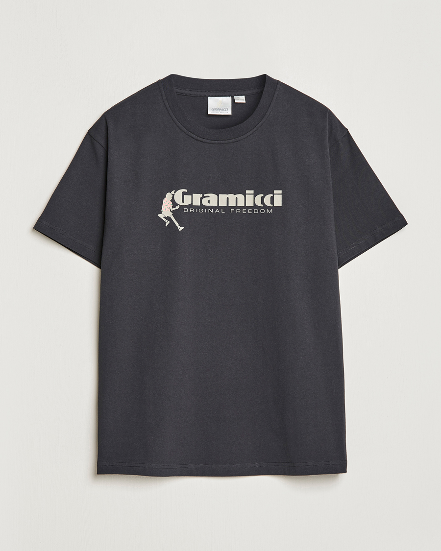 Mies | T-paidat | Gramicci | Organic Cotton Dancing Man T-Shirt Vintage Black