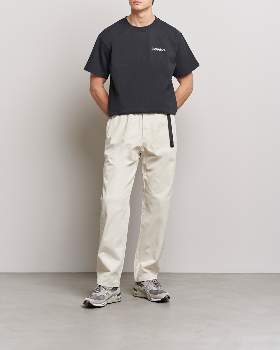 Mies | T-paidat | Gramicci | Organic Cotton Flower T-Shirt Vintage Black