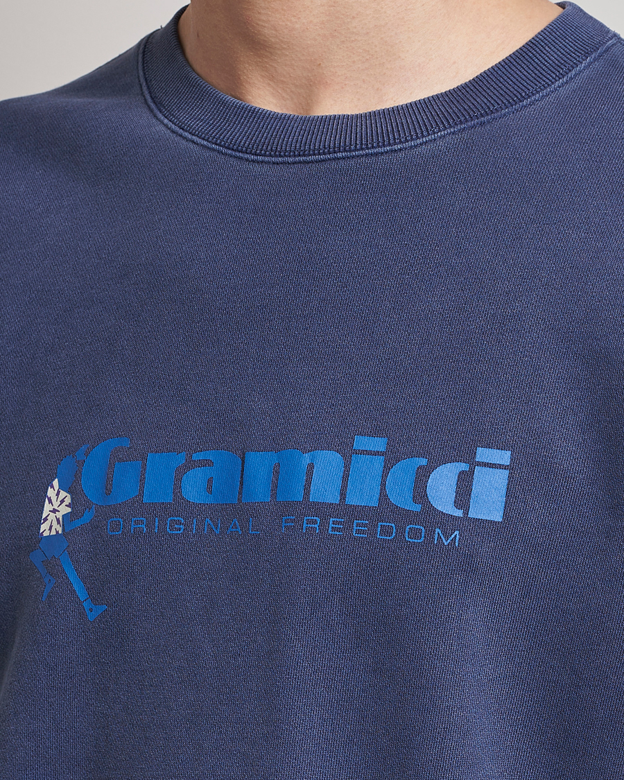 Mies | Puserot | Gramicci | Dancing Man Sweatshirt Navy Pigment