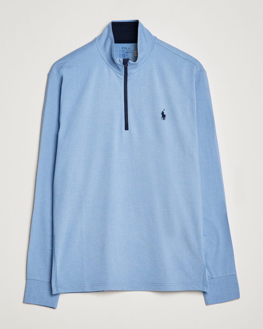 Mies | Puserot | Polo Ralph Lauren Golf | Performance Stratch Half Zip Powder Blue Heather